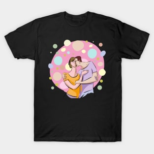 Lovers Kissing T-Shirt